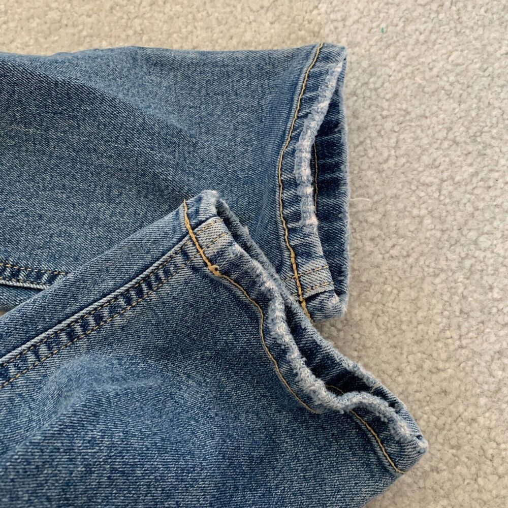 Cello Jeans High‎ Rise Distressed Holes Straight Denim Jeans Women's Size 1 / 25 - Picture 11 of 12